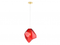 Светильник подвесной Crystal Lux NUESTRO SP1 GOLD/RED