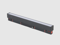 Светильник трековый магнитный Crystal Lux CLT 0.33 001 12W BL M TUYA