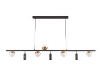 Светильник подвесной Crystal Lux CLT 047C8 L1400 BL-GO