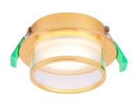 Светильник встраиваемый Crystal Lux CLT 061C1 GO