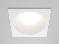 Встраиваемый влагозащитный светильник Maytoni Share DL126-GX53-SQ-W IP44