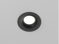 Встраиваемый влагозащитный светильник Maytoni Slim DL027-GU10-B IP44