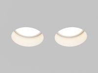 Встраиваемый светильник Maytoni Gyps Modern DL123-GU10-02-W