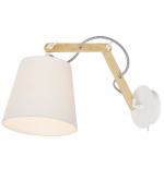Деревянный светильник ARTE LAMP A5700AP-1WH