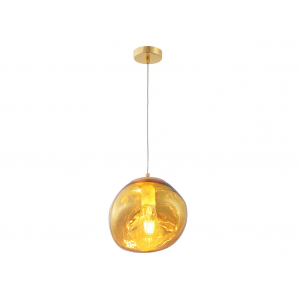 Светильник подвесной Crystal Lux MALAGA SP1 D200 GOLD