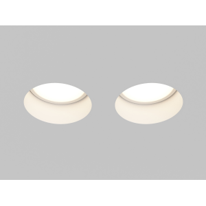 Встраиваемый светильник Maytoni Gyps Modern DL123-GU10-02-W