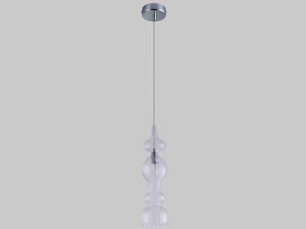 Подвесной светильник Crystal Lux IRIS SP1 A TRANSPARENT