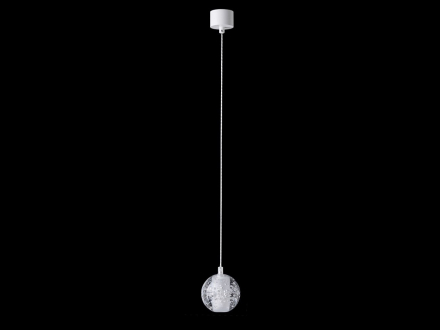 Подвесной светодиодный светильник Crystal Lux GASPAR SP1 WHITE