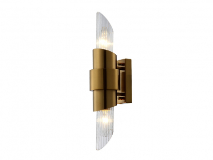 Бра Crystal Lux JUSTO AP2 BRASS