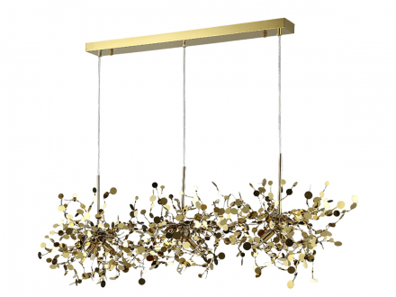 Светильник подвесной Crystal Lux GARDEN SP3х3 L1200 GOLD