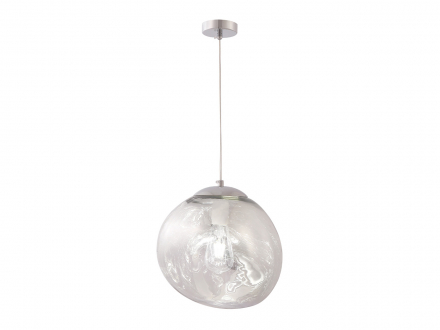 Светильник подвесной Crystal Lux MALAGA SP1 D280 CHROME