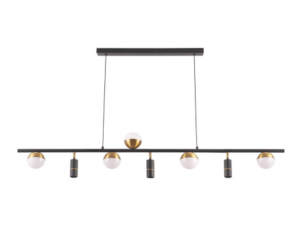 Светильник подвесной Crystal Lux CLT 047C8 L1400 BL-GO