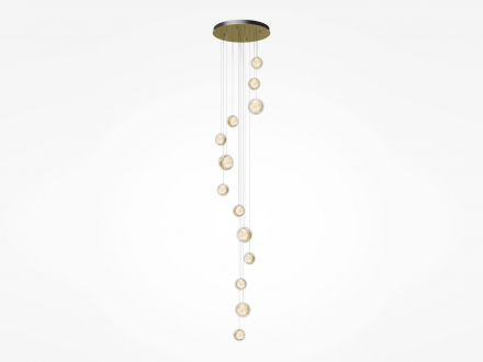 Люстра подвесная Maytoni Pharao MOD361PL-L58BS3K