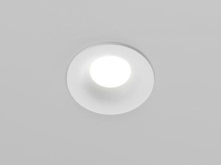 Встраиваемый влагозащитный светильник Maytoni Slim DL027-GU10-W IP44